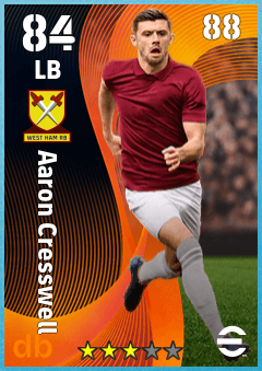 Aaron Cresswell — LB, OVR 84, MAX 88