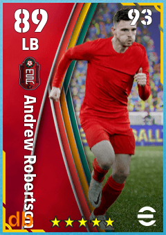Andrew Robertson — LB, OVR 89, MAX 93