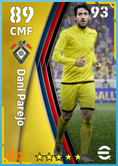 Dani Parejo — CMF, OVR 89, MAX 93