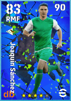 Joaquín Sánchez — RMF, OVR 83, MAX 90