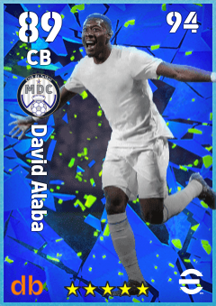 David Alaba — CB, OVR 89, MAX 94