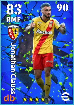 Jonathan Clauss eFootball player card