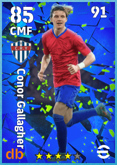 Conor Gallagher — CMF, OVR 85, MAX 91