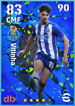 Vitinha — CMF, OVR 83, MAX 90
