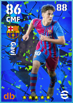 Gavi — CMF, OVR 86, MAX 88