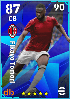 Fikayo Tomori — CB, OVR 87, MAX 90