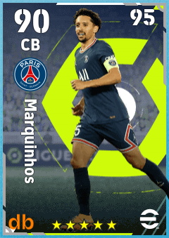 Marquinhos — CB, OVR 90, MAX 95