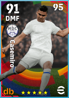 Casemiro eFootball player card
