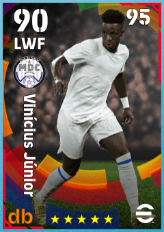 Vinícius Júnior — LWF, OVR 90, MAX 95