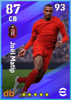 Joël Matip — CB, OVR 87, MAX 93