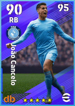 João Cancelo — RB, OVR 90, MAX 95