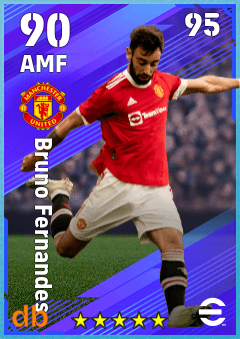 Bruno Fernandes eFootball player card