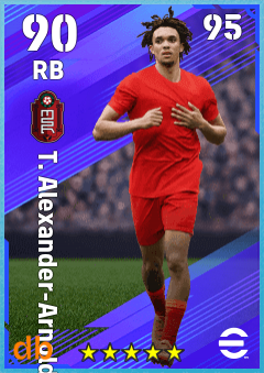 T. Alexander-Arnold — RB, OVR 90, MAX 95