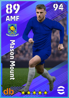 Mason Mount eFootball player card