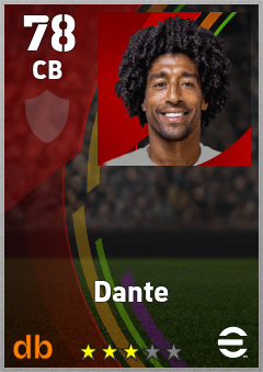 Dante eFootball player card