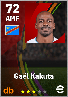 Gaël Kakuta eFootball player card