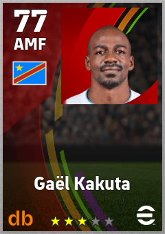 Gaël Kakuta — AMF, OVR 77, MAX 77