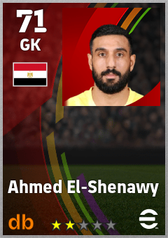 Ahmed El-Shenawy eFootball player card