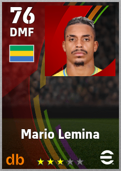 Mario Lemina eFootball player card