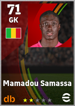 Mamadou Samassa eFootball player card