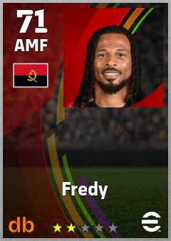 Fredy eFootball player card