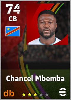 Chancel Mbemba eFootball player card