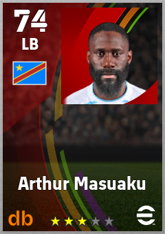 Arthur Masuaku eFootball player card