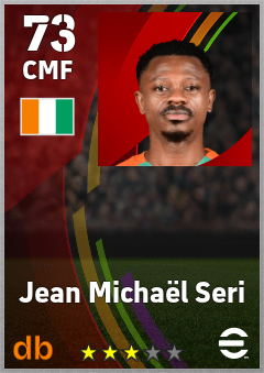 Jean Michaël Seri eFootball player card