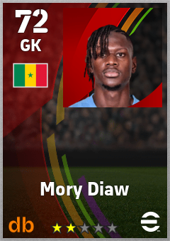 Mory Diaw eFootball player card