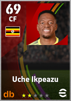Uche Ikpeazu — CF, OVR 69, MAX 69