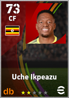 Uche Ikpeazu — CF, OVR 73, MAX 73