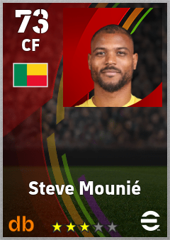 Steve Mounié — CF, OVR 73, MAX 73