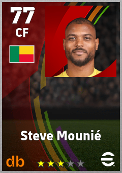 Steve Mounié — CF, OVR 77, MAX 77