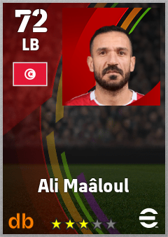 Ali Maâloul eFootball player card