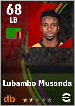 Lubambo Musonda eFootball player card