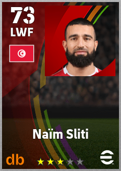 Naïm Sliti eFootball player card