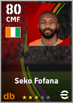 Seko Fofana — CMF, OVR 80, MAX 80