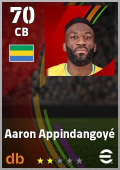 Aaron Appindangoyé eFootball player card