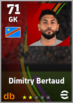 Dimitry Bertaud eFootball player card