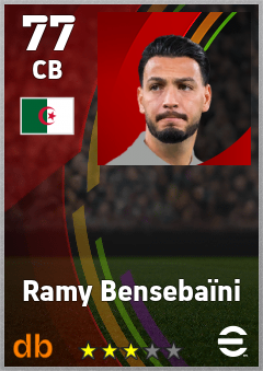 Ramy Bensebaïni eFootball player card