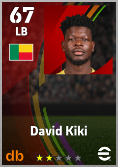 David Kiki eFootball player card