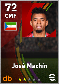 José Machín — CMF, OVR 72, MAX 72