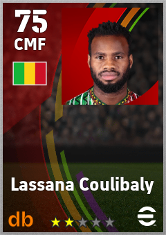 Lassana Coulibaly — CMF, OVR 75, MAX 75