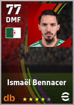 Ismaël Bennacer eFootball player card