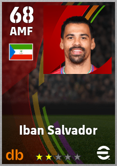 Iban Salvador — AMF, OVR 68, MAX 68