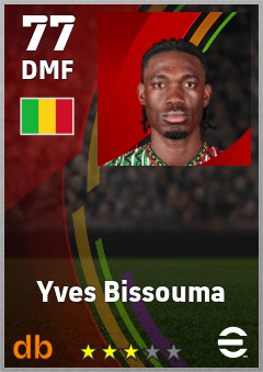 Yves Bissouma eFootball player card