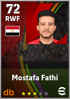 Mostafa Fathi eFootball player card