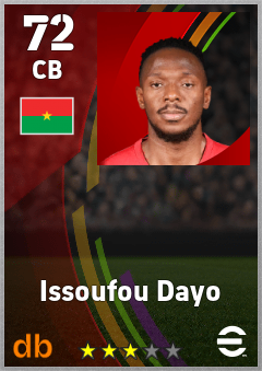 Issoufou Dayo eFootball player card