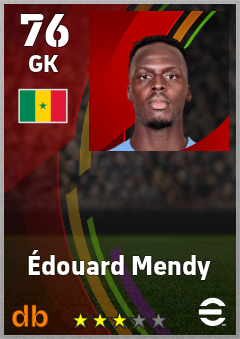 Édouard Mendy eFootball player card