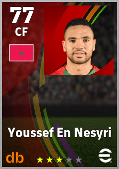 Youssef En Nesyri eFootball player card